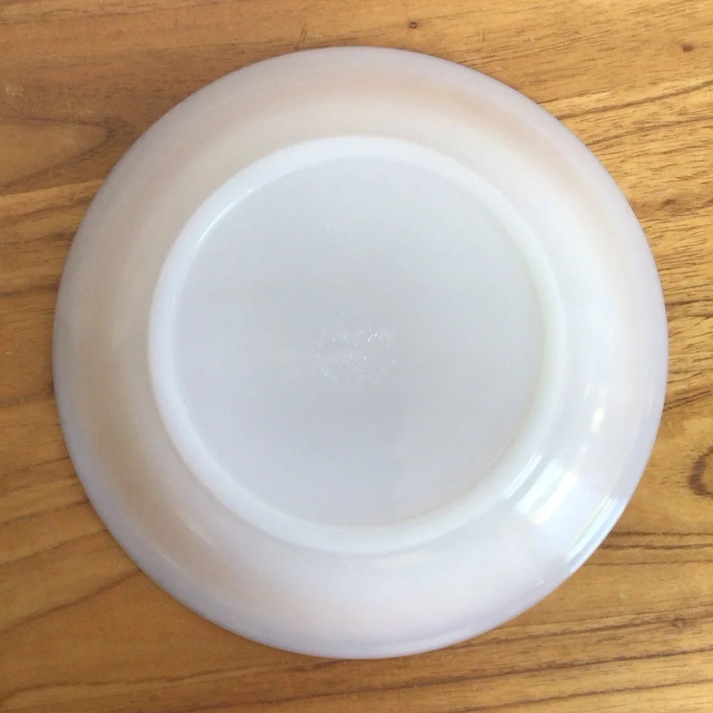 Vintage Fire King Milk Glass Swirl Coupe Bowls - Set of 3